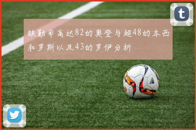 缺勤率高达82的奥登与超48的本西和罗斯以及43的罗伊分析