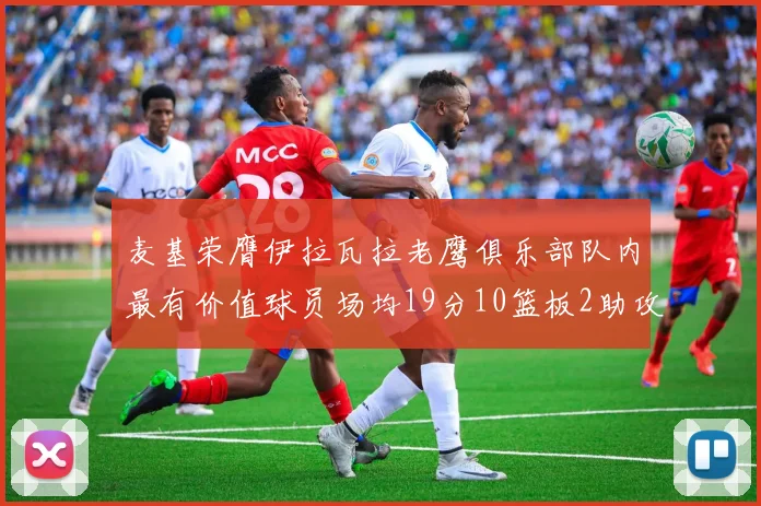 麦基荣膺伊拉瓦拉老鹰俱乐部队内最有价值球员场均19分10篮板2助攻成队内最佳